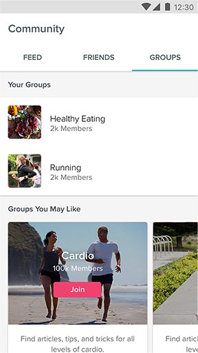 Fitbit 社区 — 小组