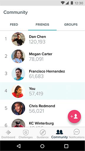 Fitbit 社区 — 好友