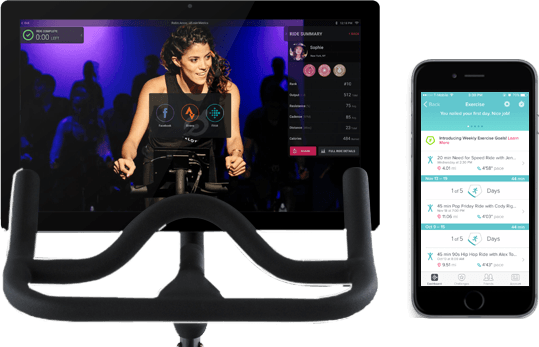 peloton with fitbit