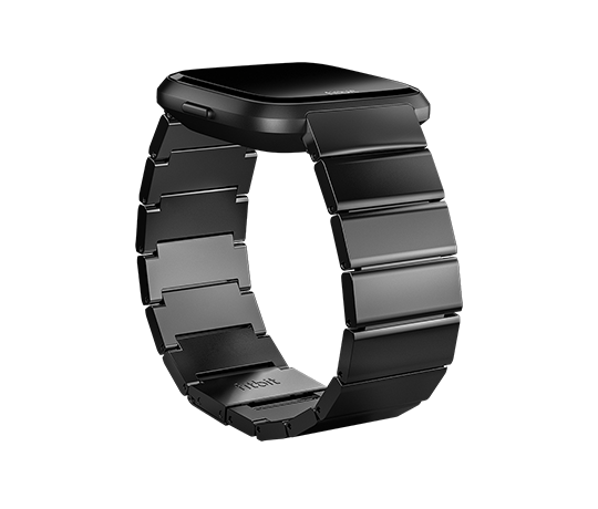 fitbit versa stainless steel