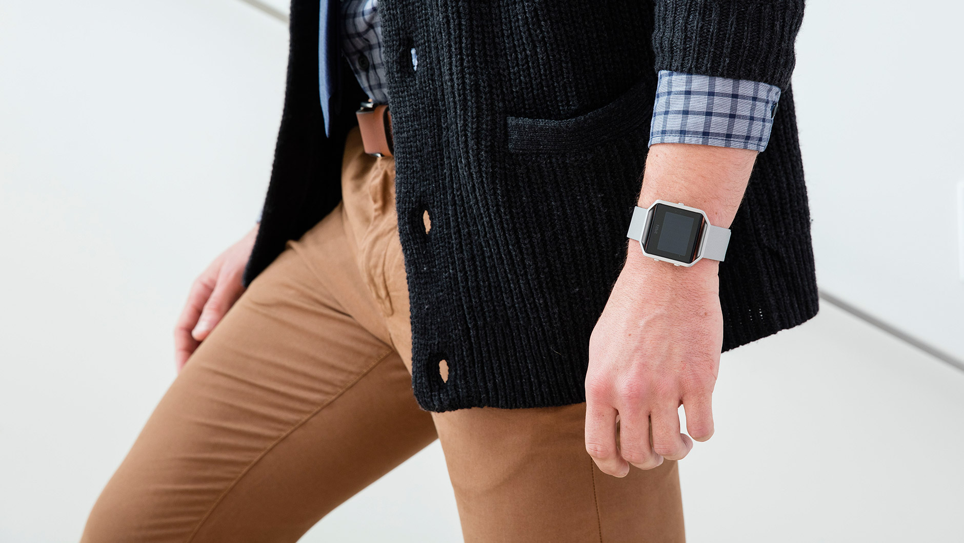fitbit blaze white