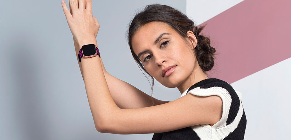fitbit versa knit band