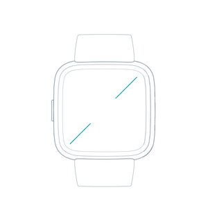 fitbit versa dimensions mm