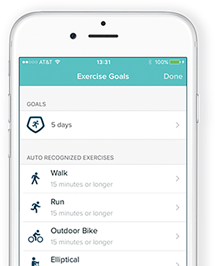 Fitbit SmartTrack™ Auto Exercise 